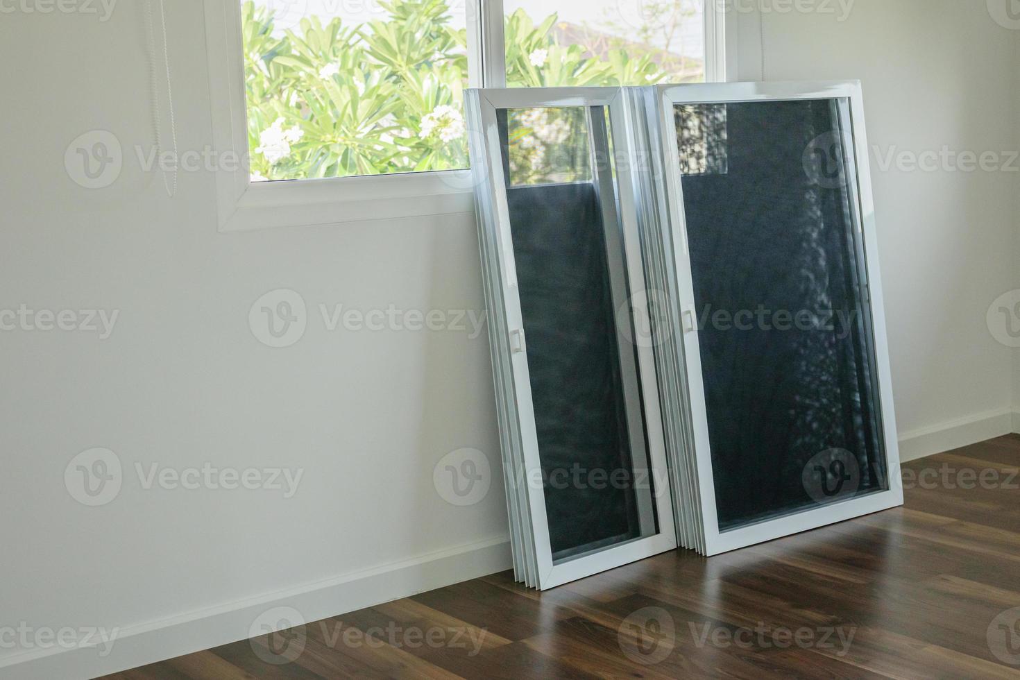 Mosquito net window screens protection against insect photo