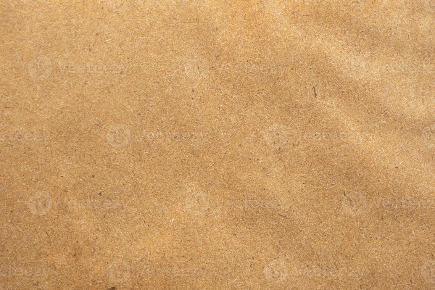 Old brown eco recycled kraft paper texture cardboard background photo