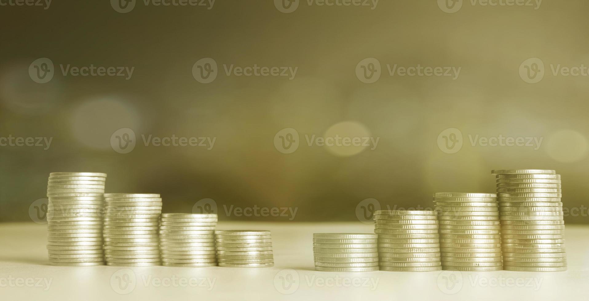 Finance ideas and charts for business. photo