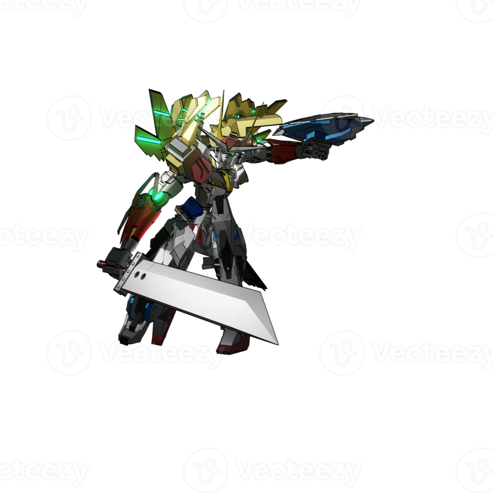 Mecha type attack png