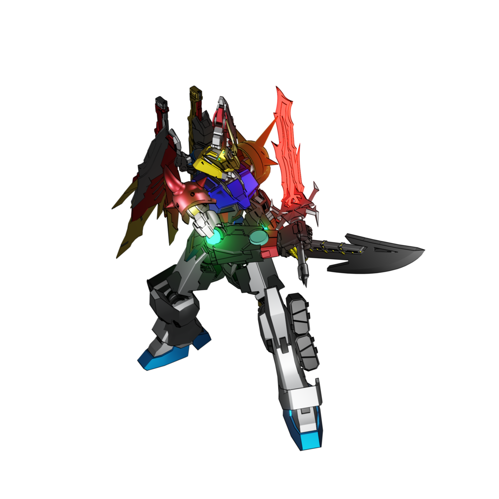 ataque tipo mecha png