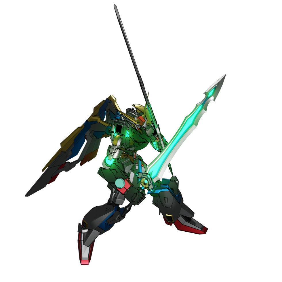 Mecha-Angriffspose png