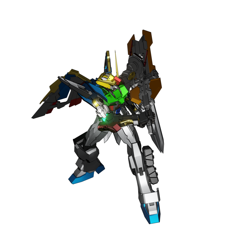 attaque de type mecha png