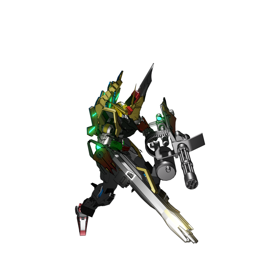 mecha listo para atacar png