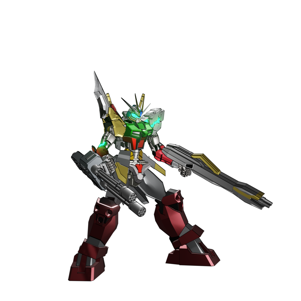 mecha attacco posa png