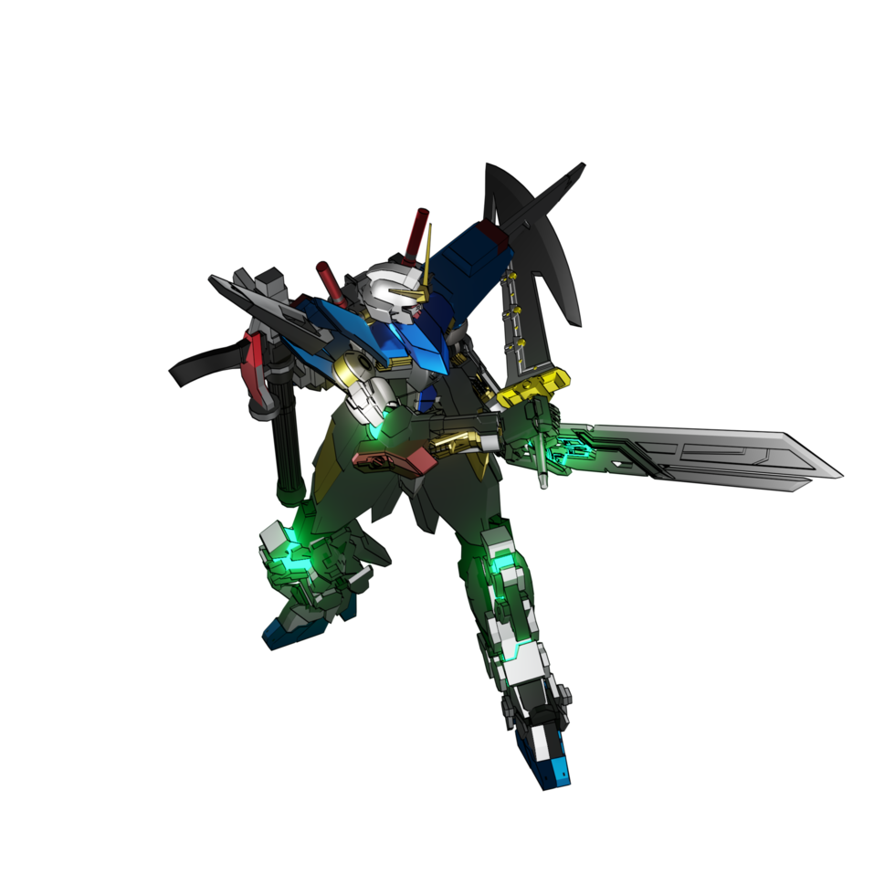 Mecha type attack png