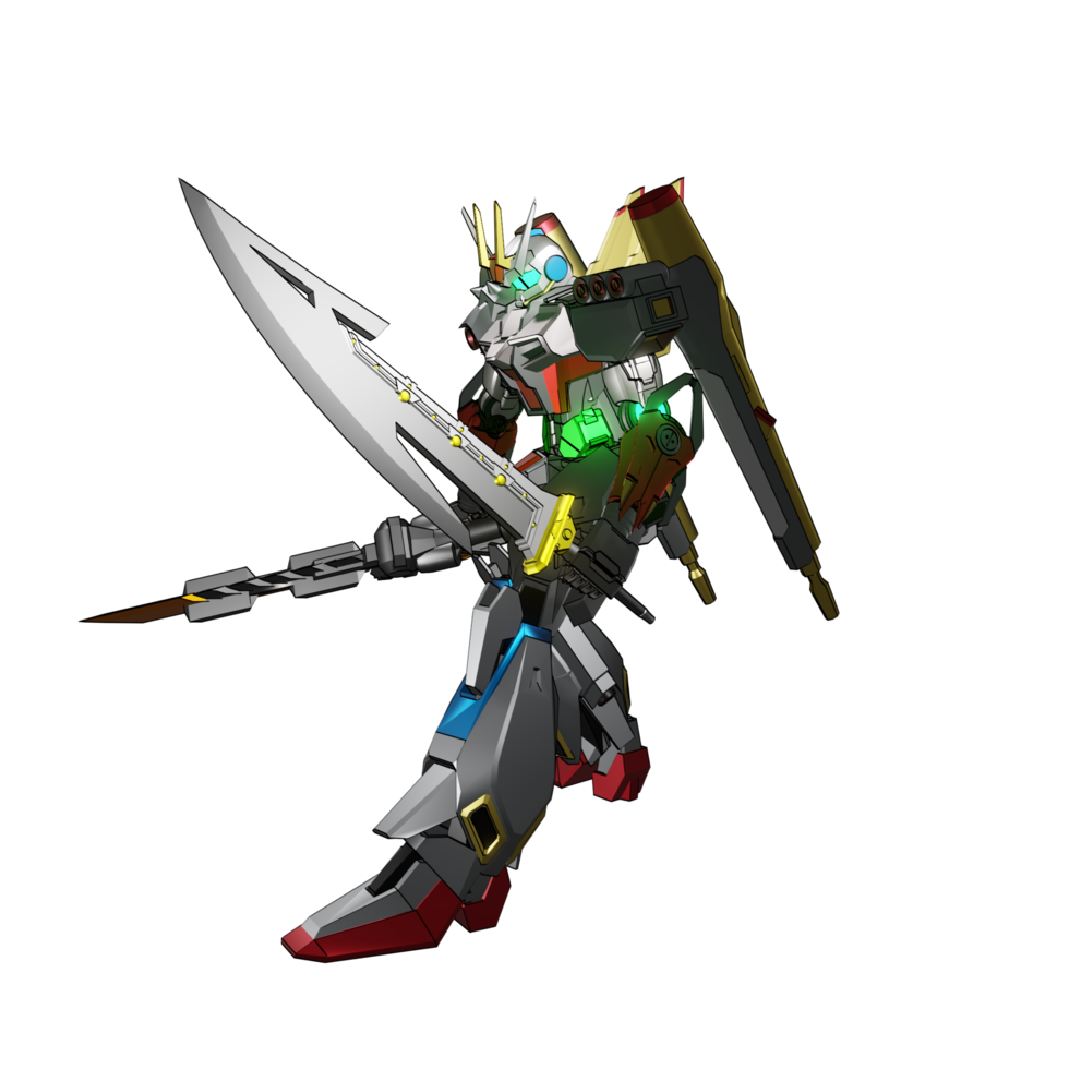 mecha attacco posa png