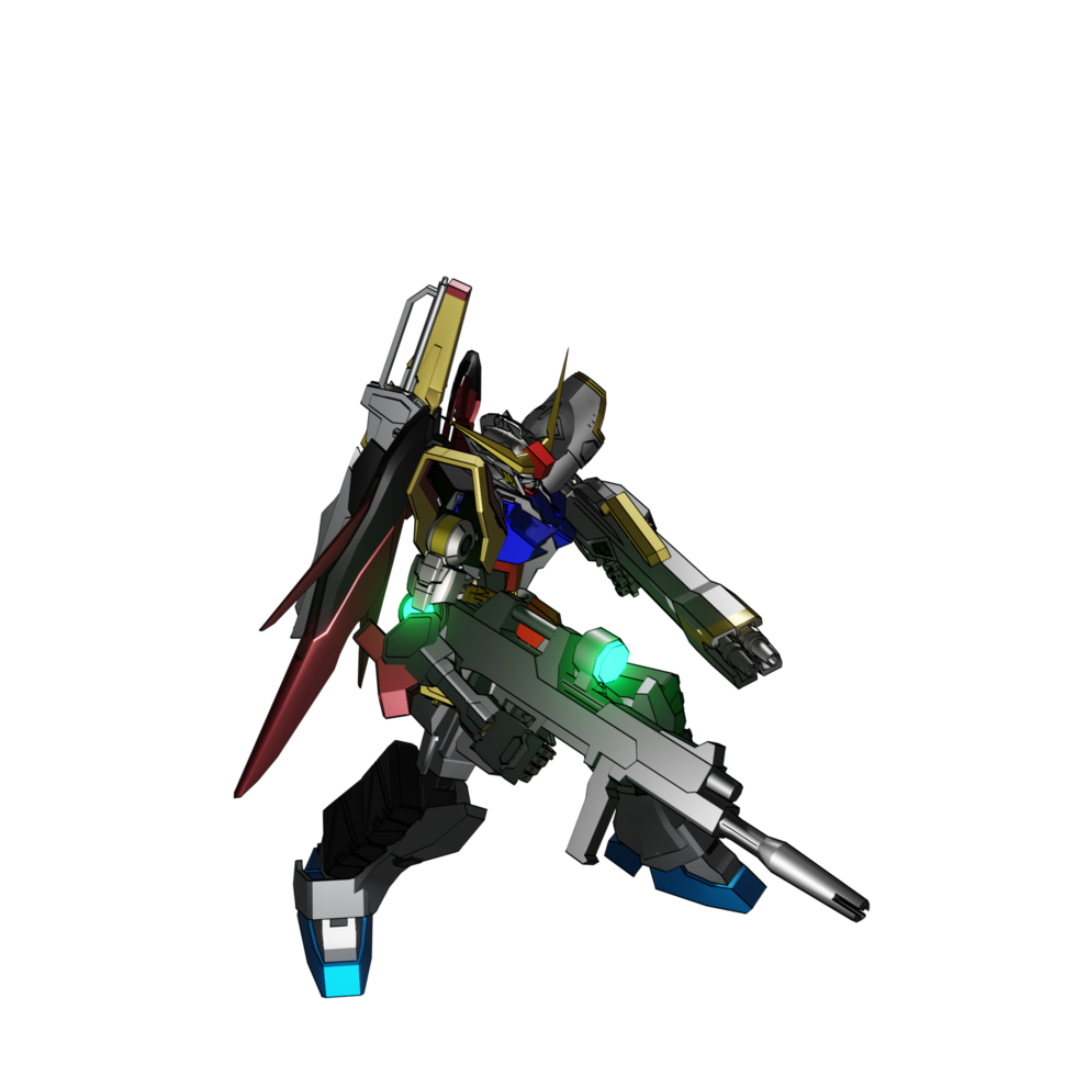 mecha listo para atacar png