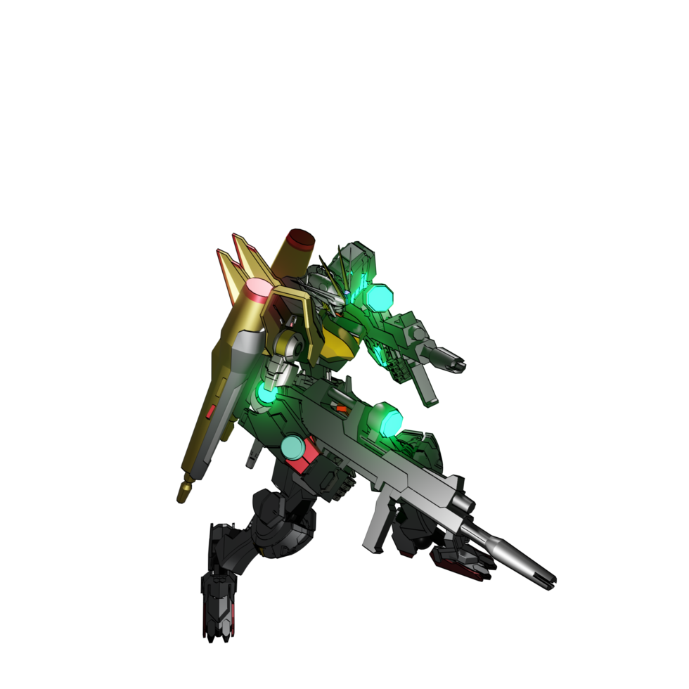 Mecha ready to attack png