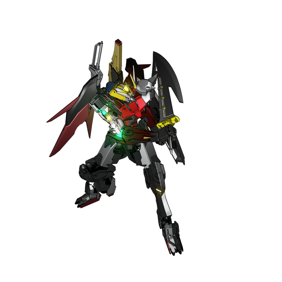 ataque tipo mecha png