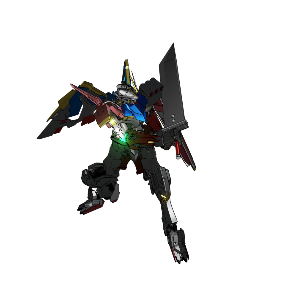 mecha aanval houding png