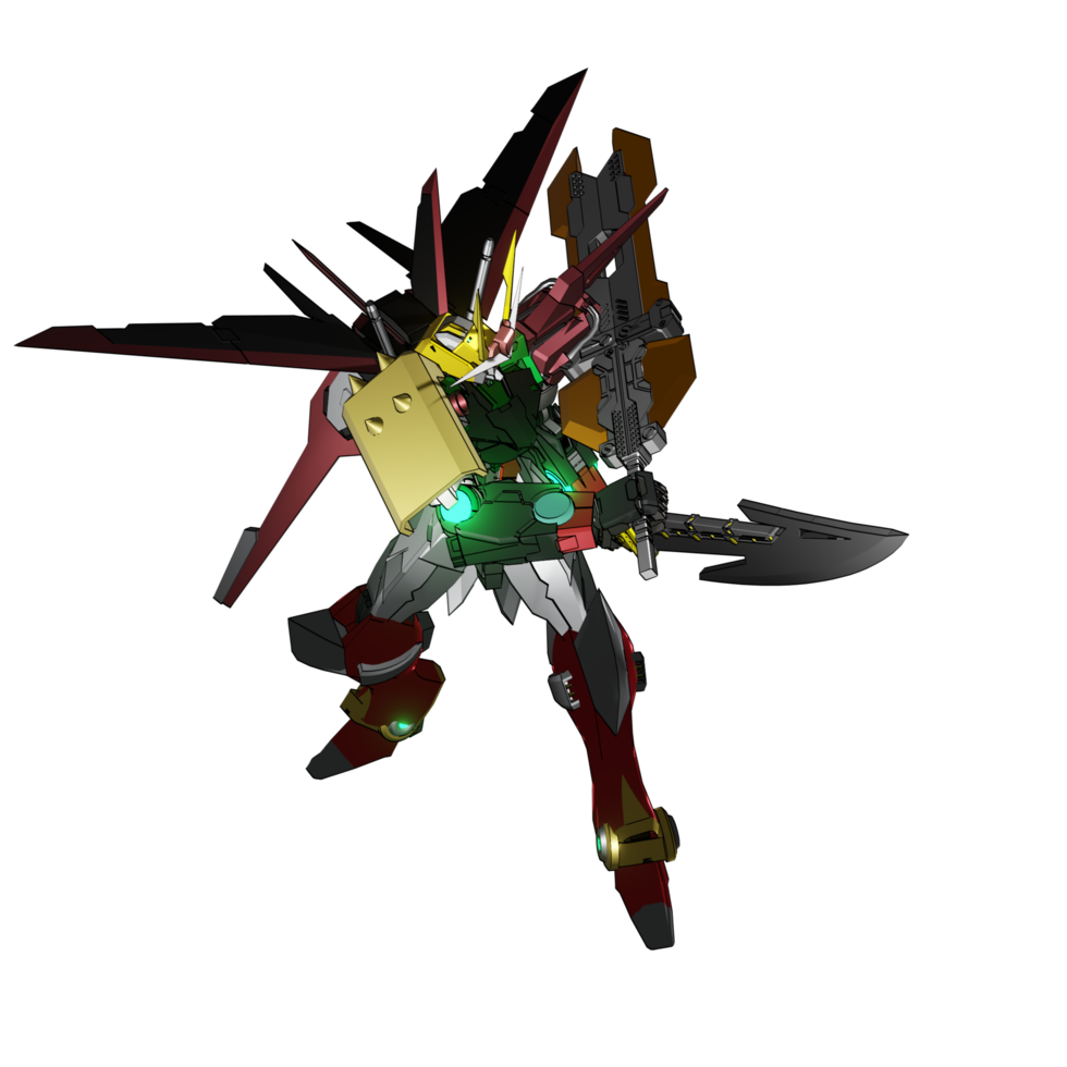 Mecha ready to attack png