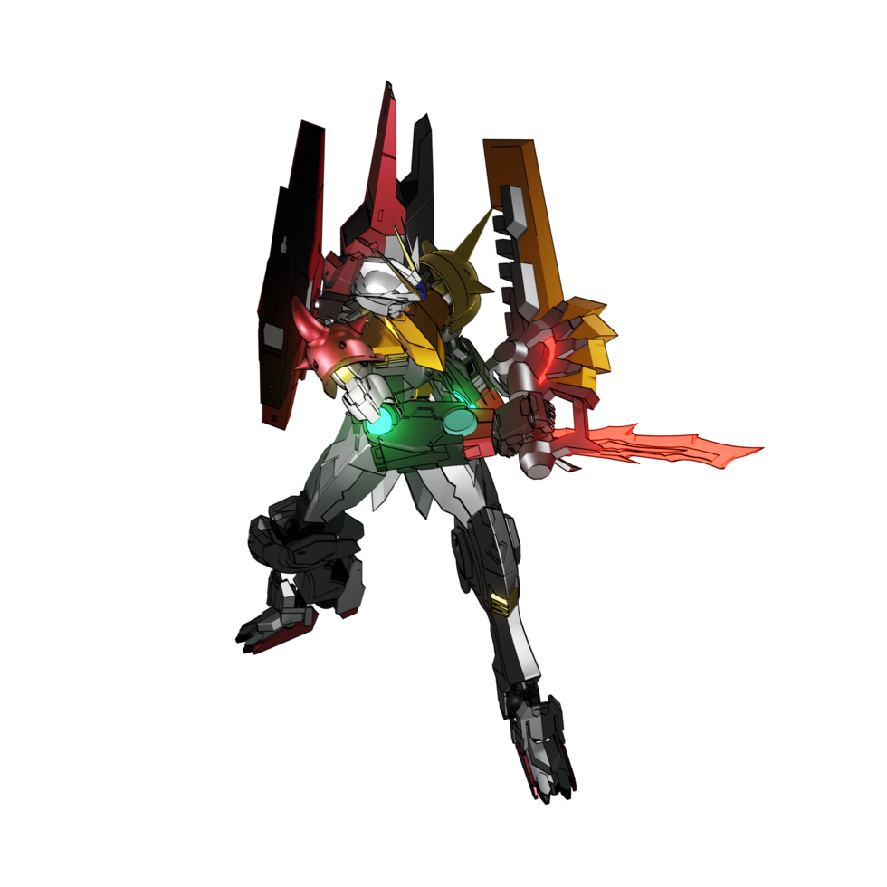 ataque tipo mecha png