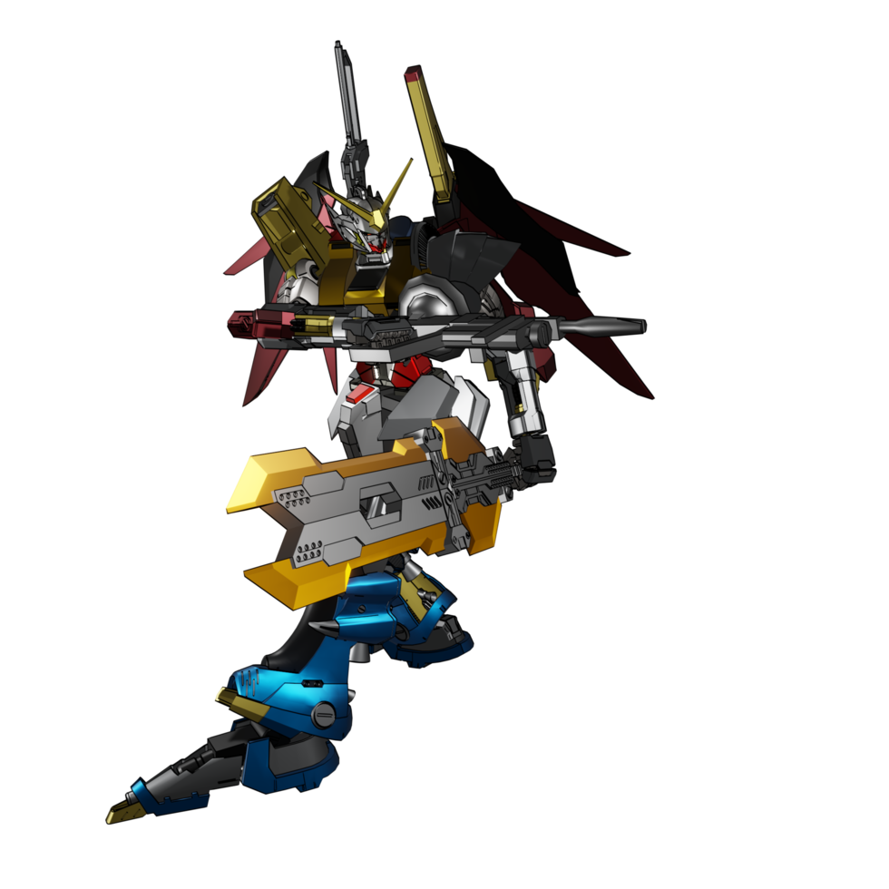 mecha listo para atacar png