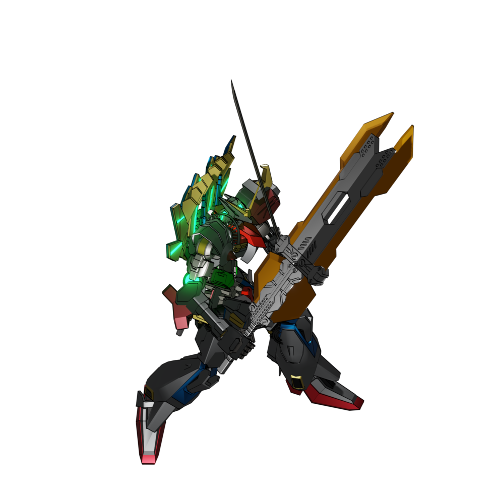 attaque de type mecha png