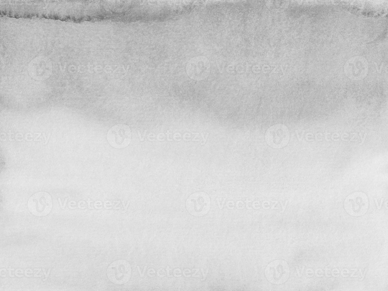 Watercolor light gray gradient background texture. Watercolour white and black ombre backdrop. photo