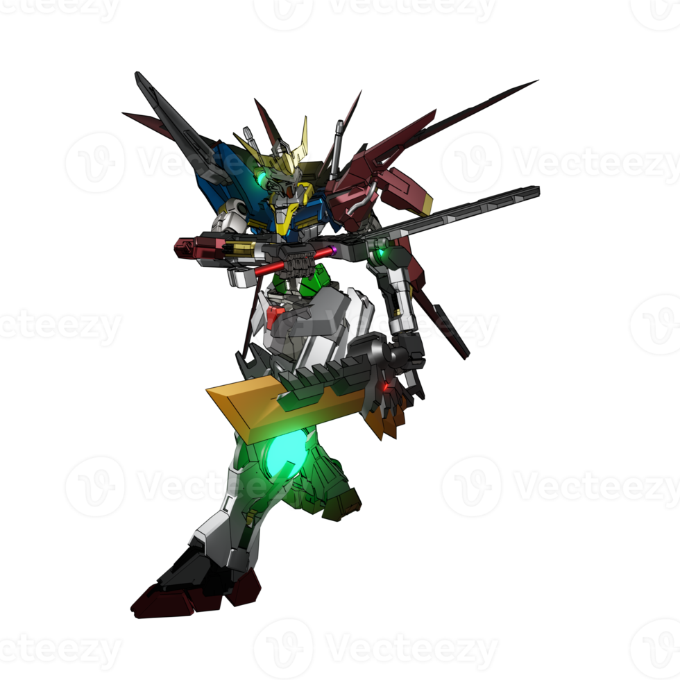 ataque tipo mecha png