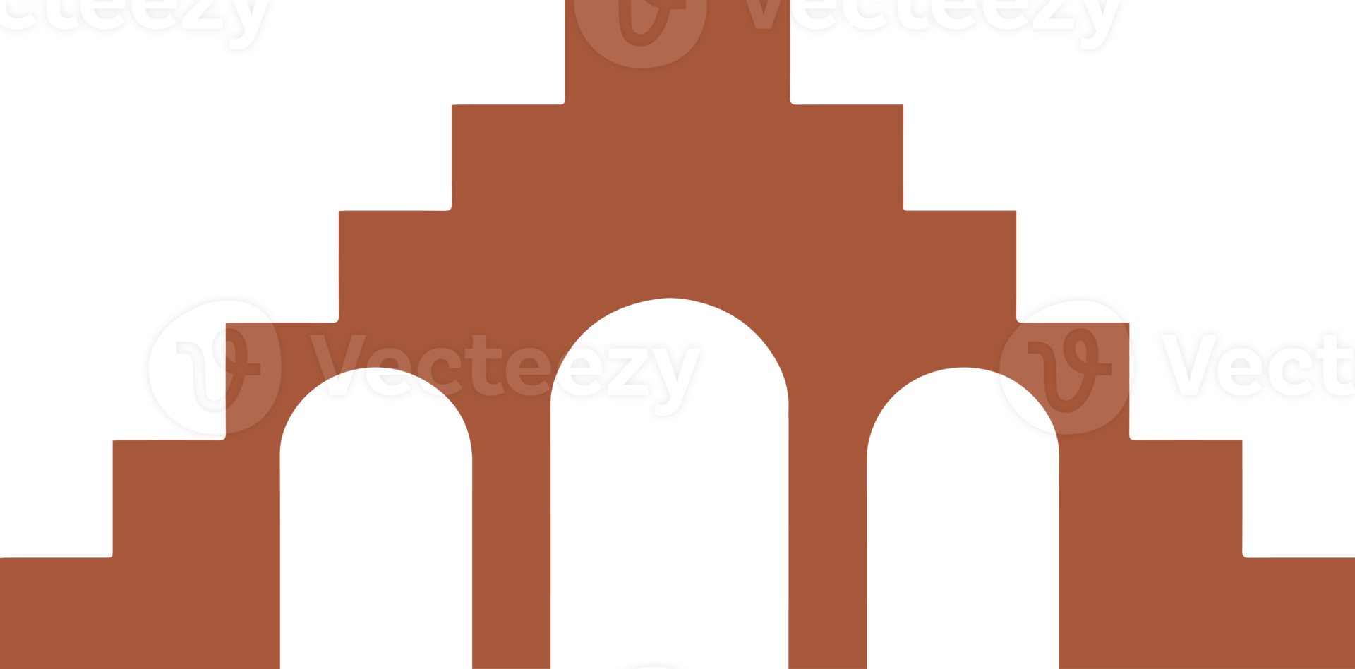 Abstract Modern architecture shape illustration png