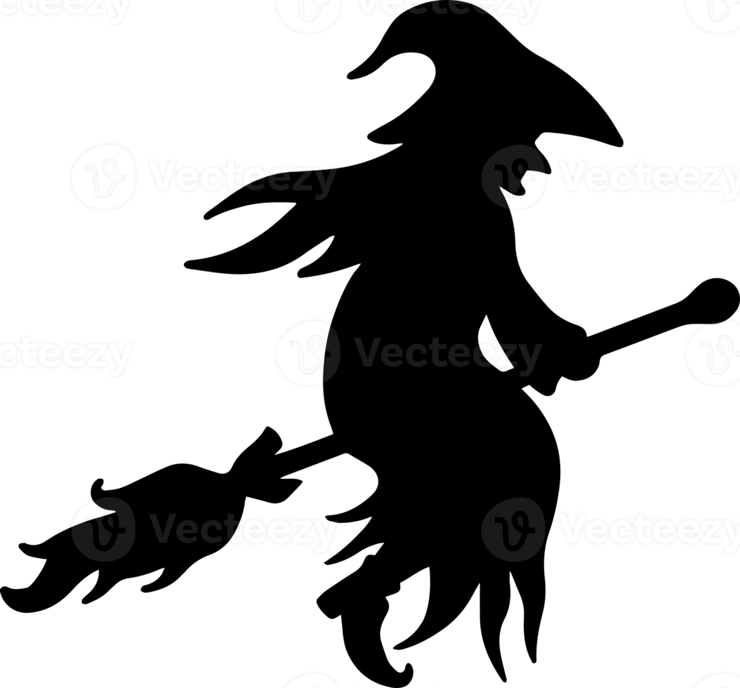 Halloween Witch Silhouette 12520905 PNG