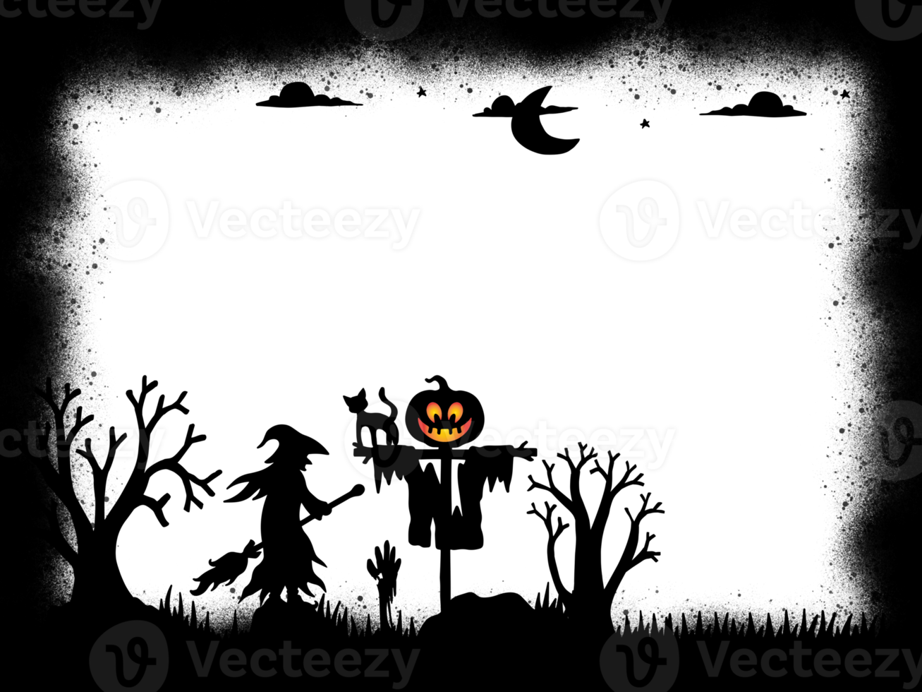 Halloween Scary Background 12520922 PNG