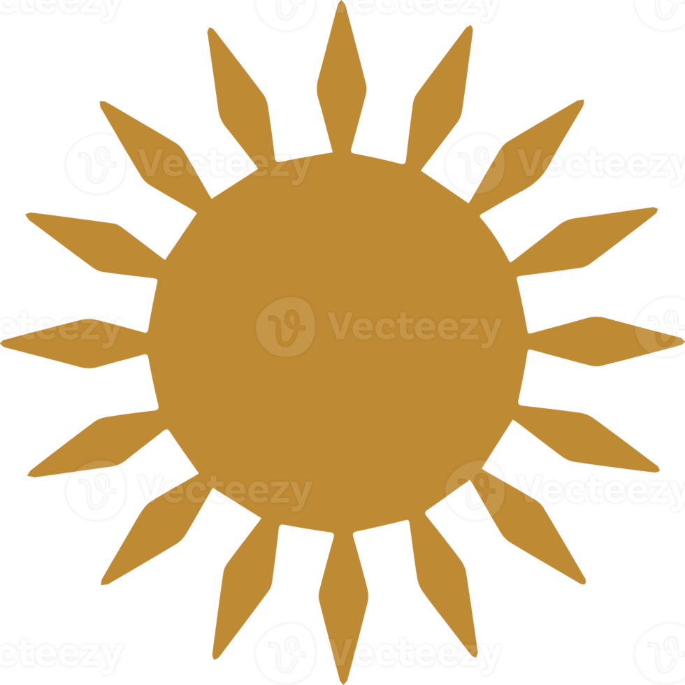 Sun symbols Design Element png