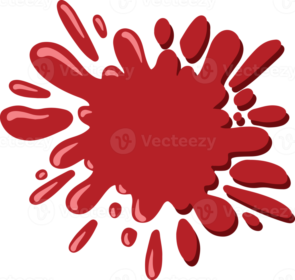 Blood Wound Splatter Illustration png