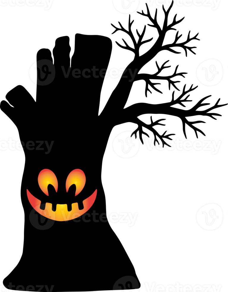 halloween boom verschrikking achtergrond png