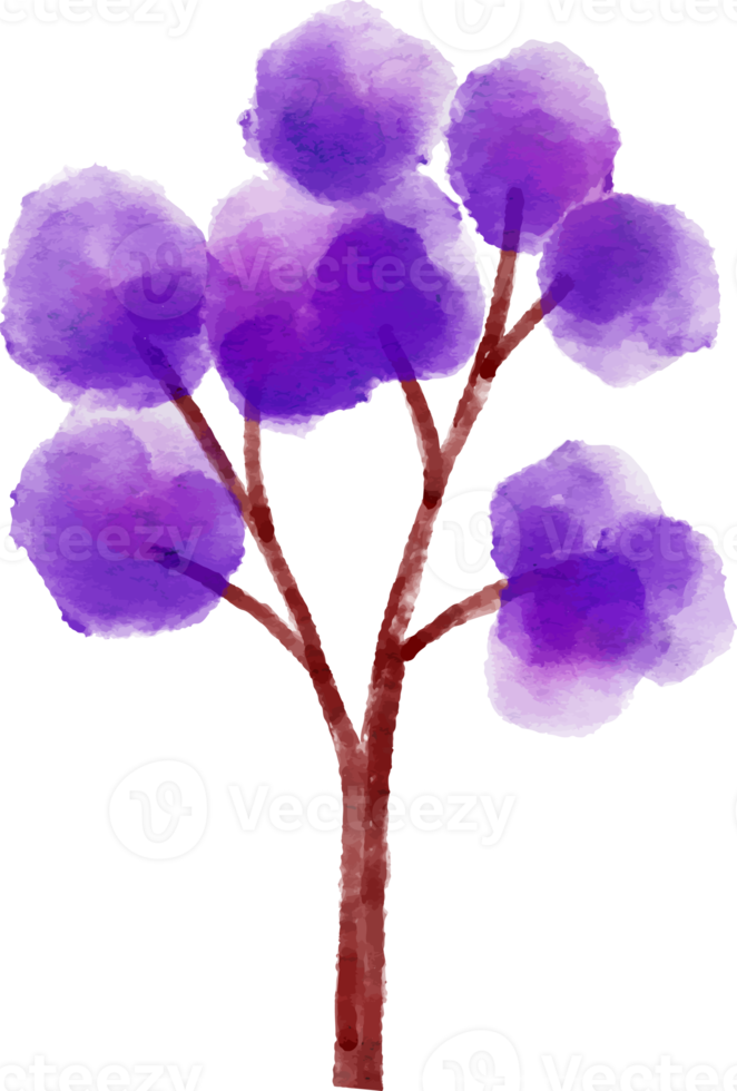 Watercolor Tree Illustration png