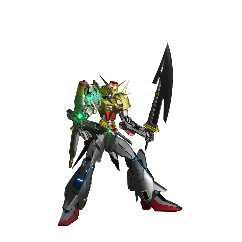 mecha listo para atacar png