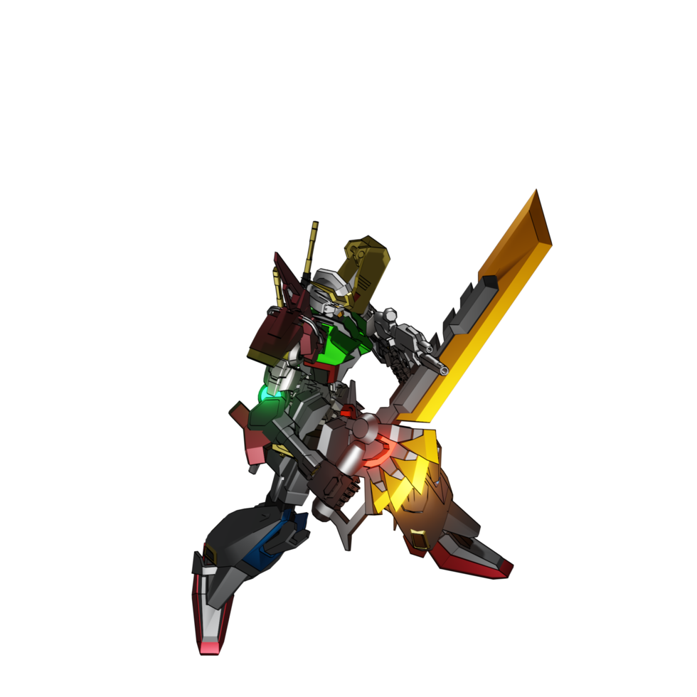 mecha aanval houding png