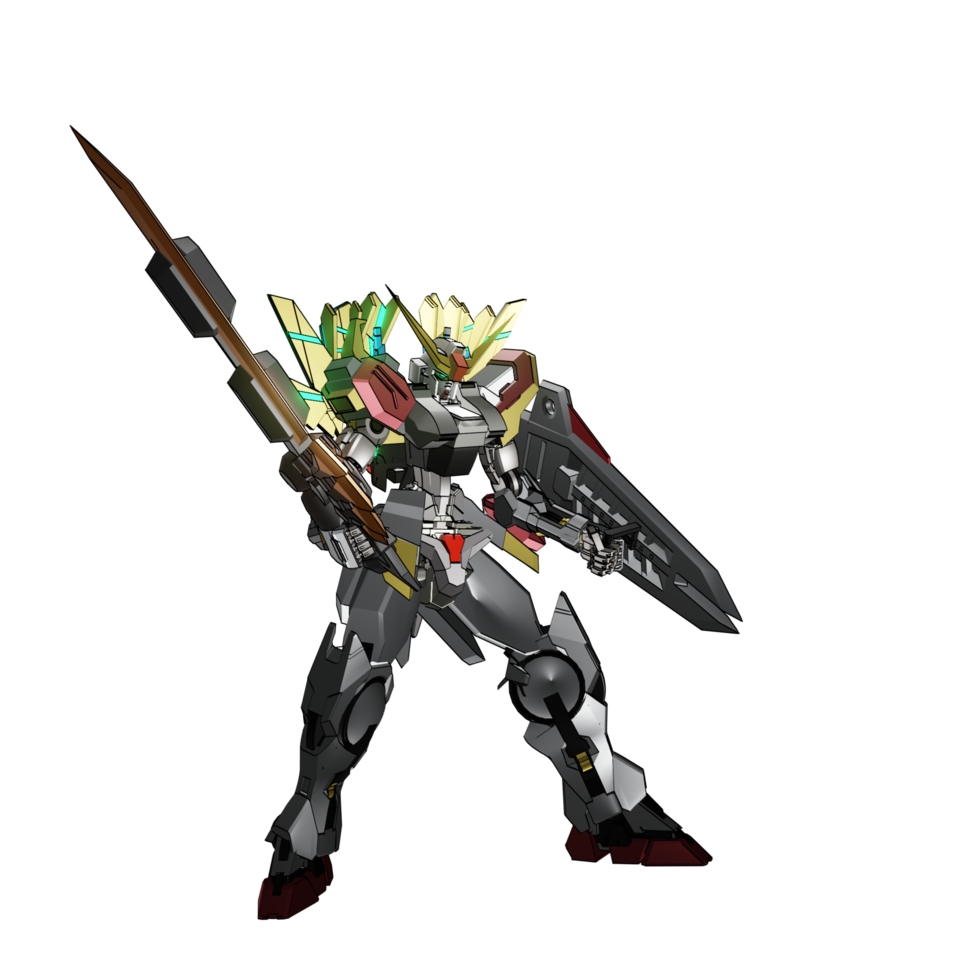 Mecha ready to attack png