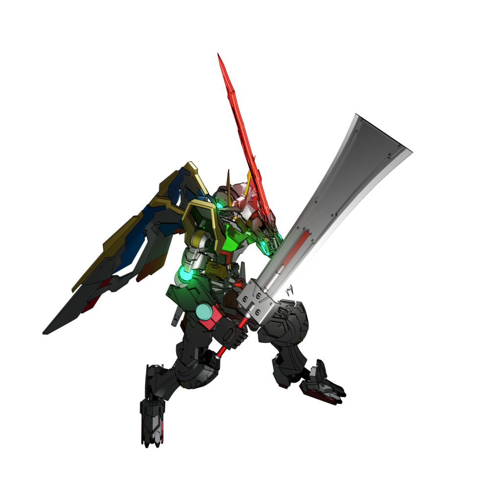 mecha aanval houding png