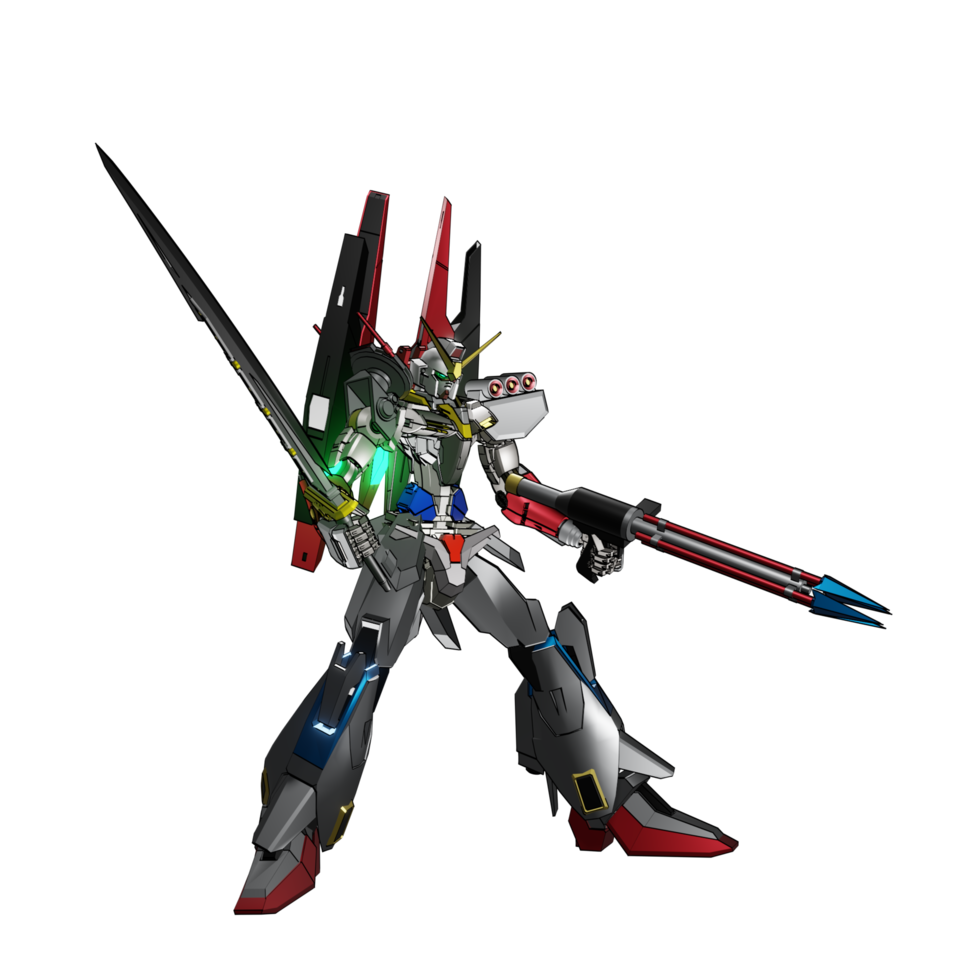 mecha listo para atacar png