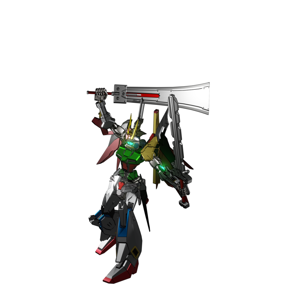 attaque de type mecha png