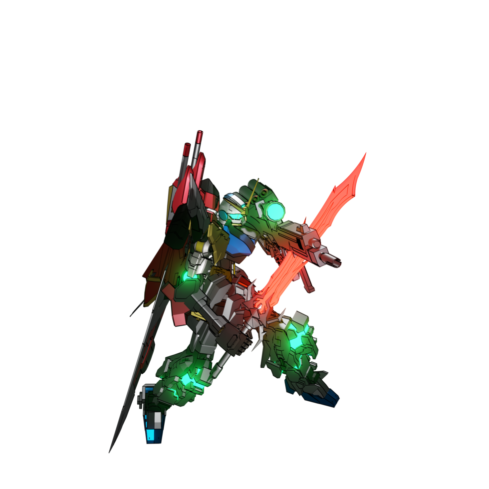 Mecha ready to attack png