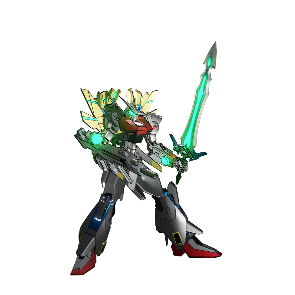 attaque de type mecha png