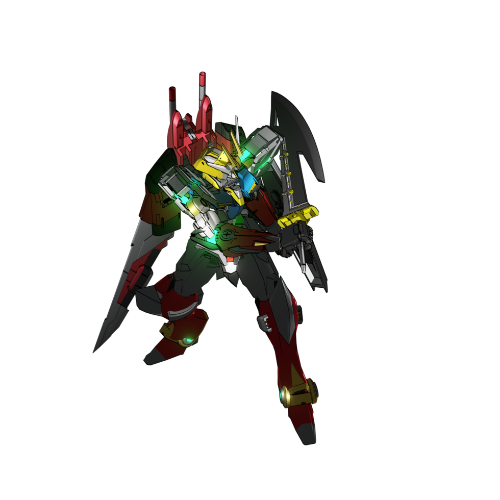 ataque tipo mecha png