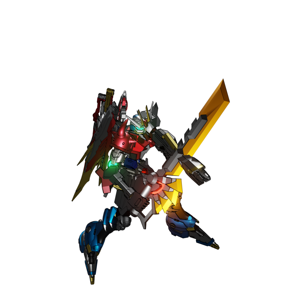 attaque de type mecha png