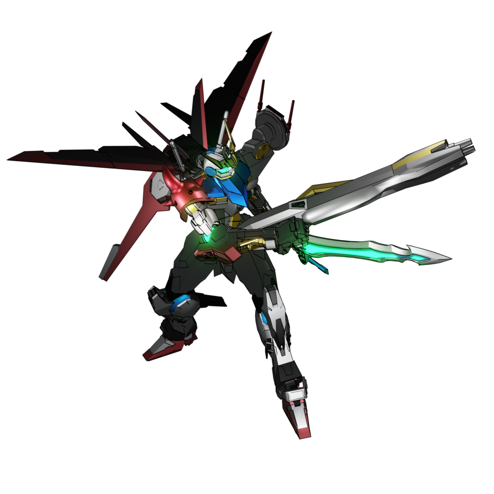 Mecha-Angriffspose png