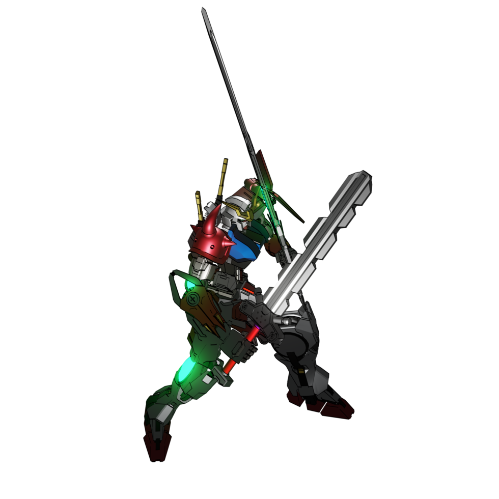 mecha listo para atacar png