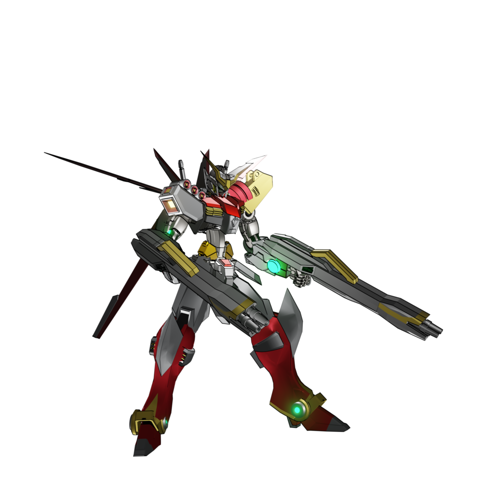 mecha listo para atacar png