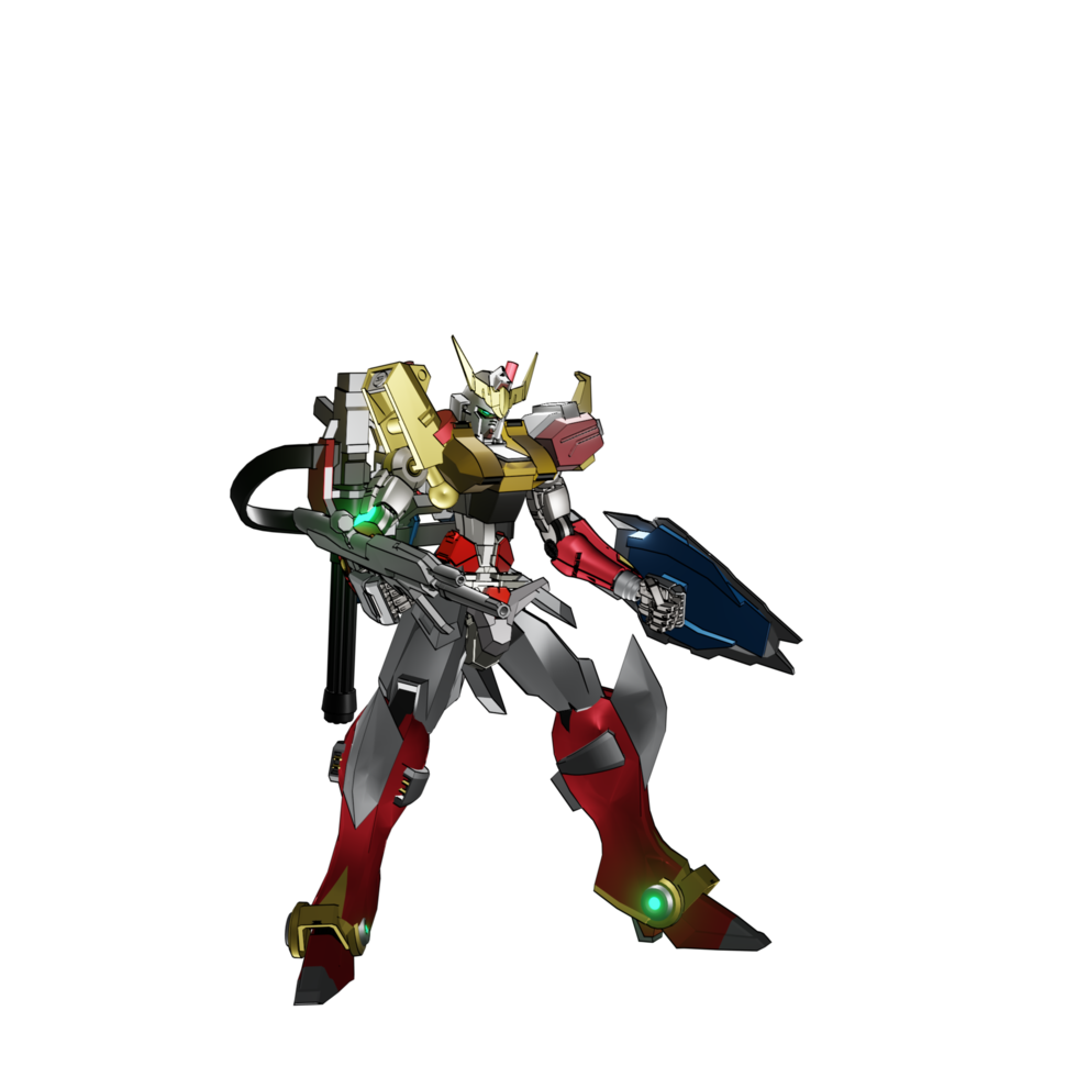 Mecha ready to attack png
