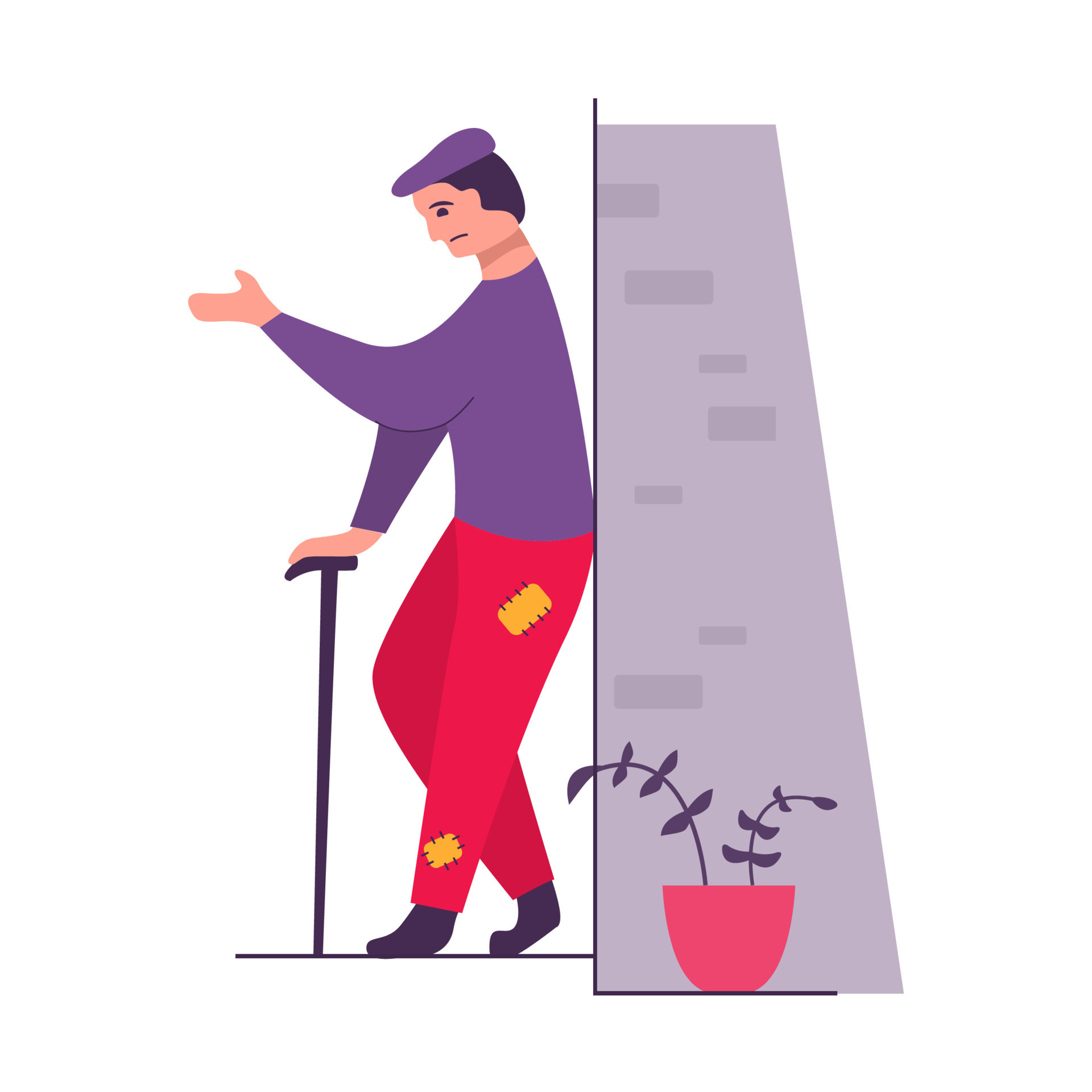 Homeless adult people begging character wearing ragged man begging for help character vector flat illustration. 12523060 Vector Art at Vecteezy Homeless adult people begging character wearing ragged man begging for help character vector flat illustration. 12523060 Vector Art at Vecteezy