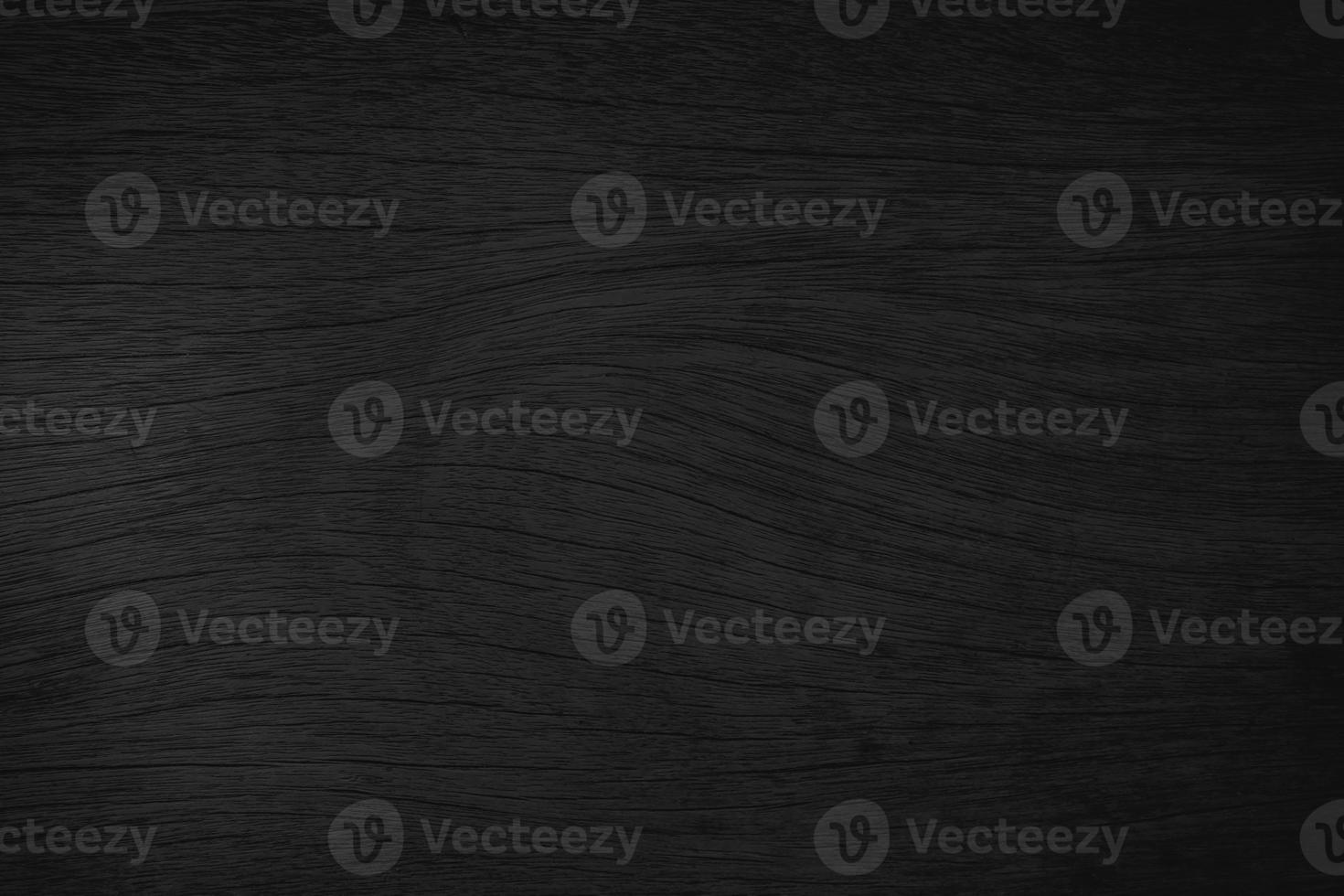 wood black background texture, dark wooden table top view blank for design photo