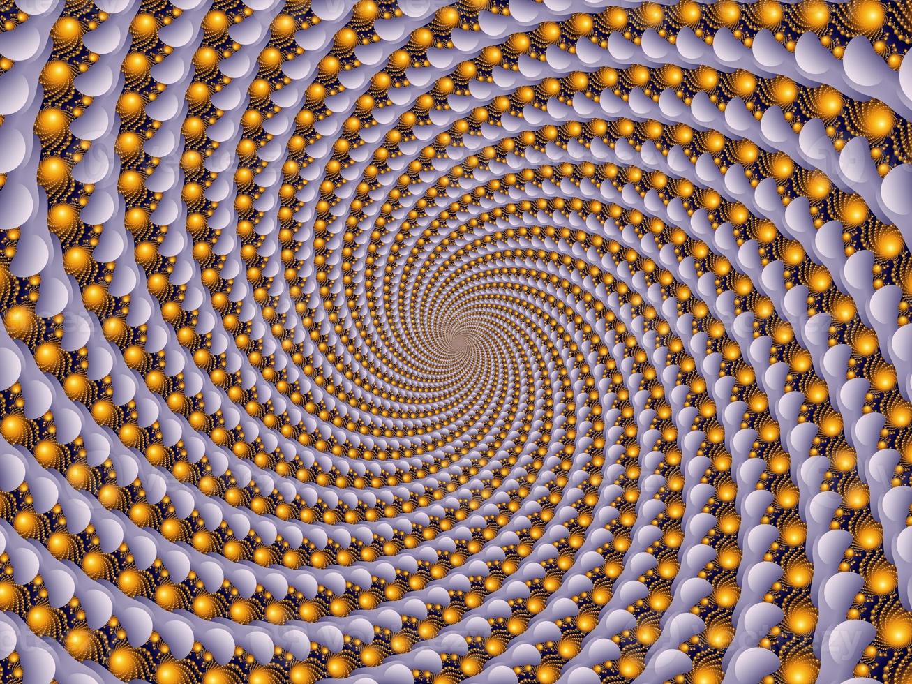 Beautiful zoom into the infinite mathematical mandelbrot set fractal. photo
