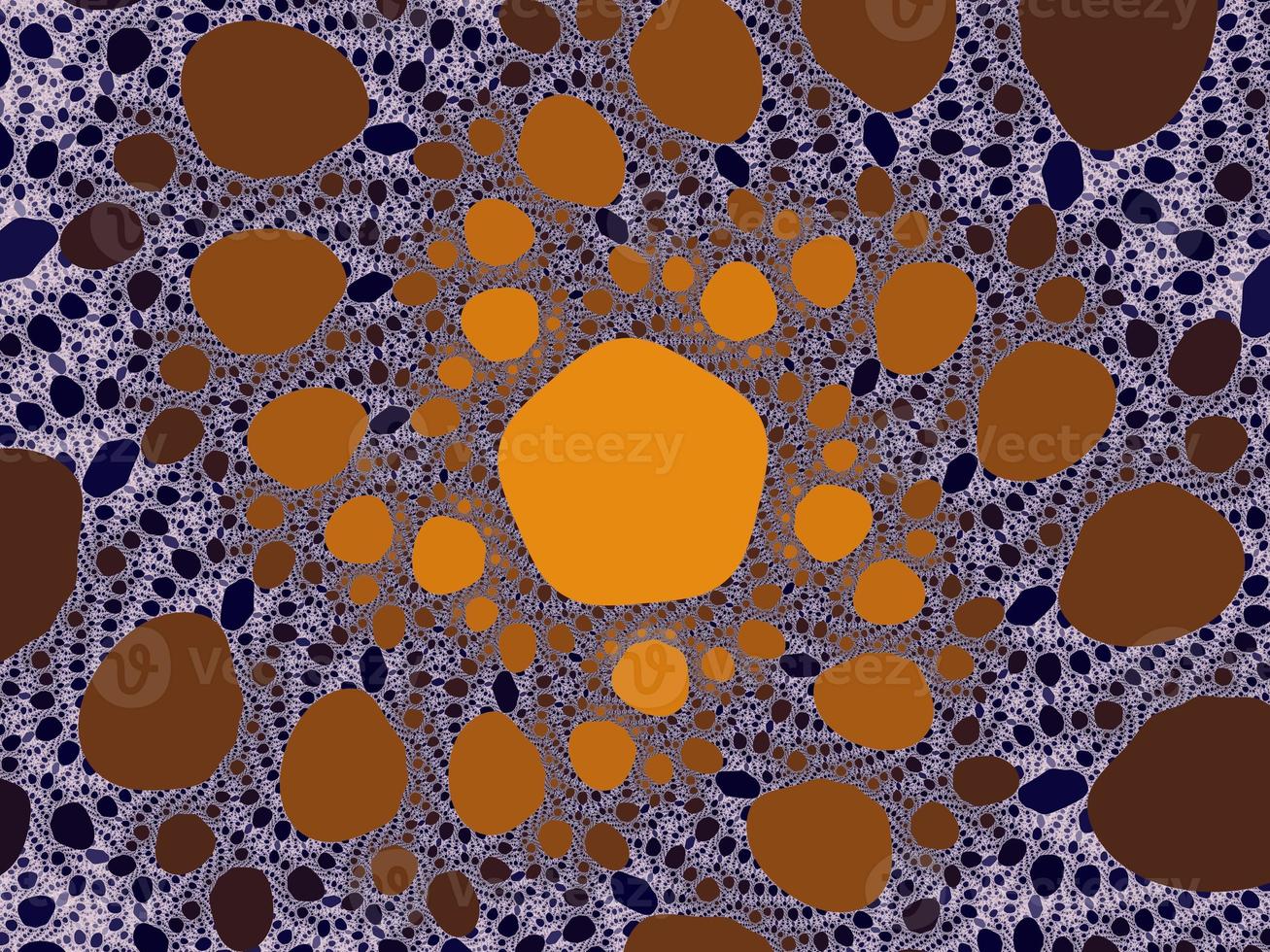 Beautiful zoom into the infinite mathematical mandelbrot set fractal. photo