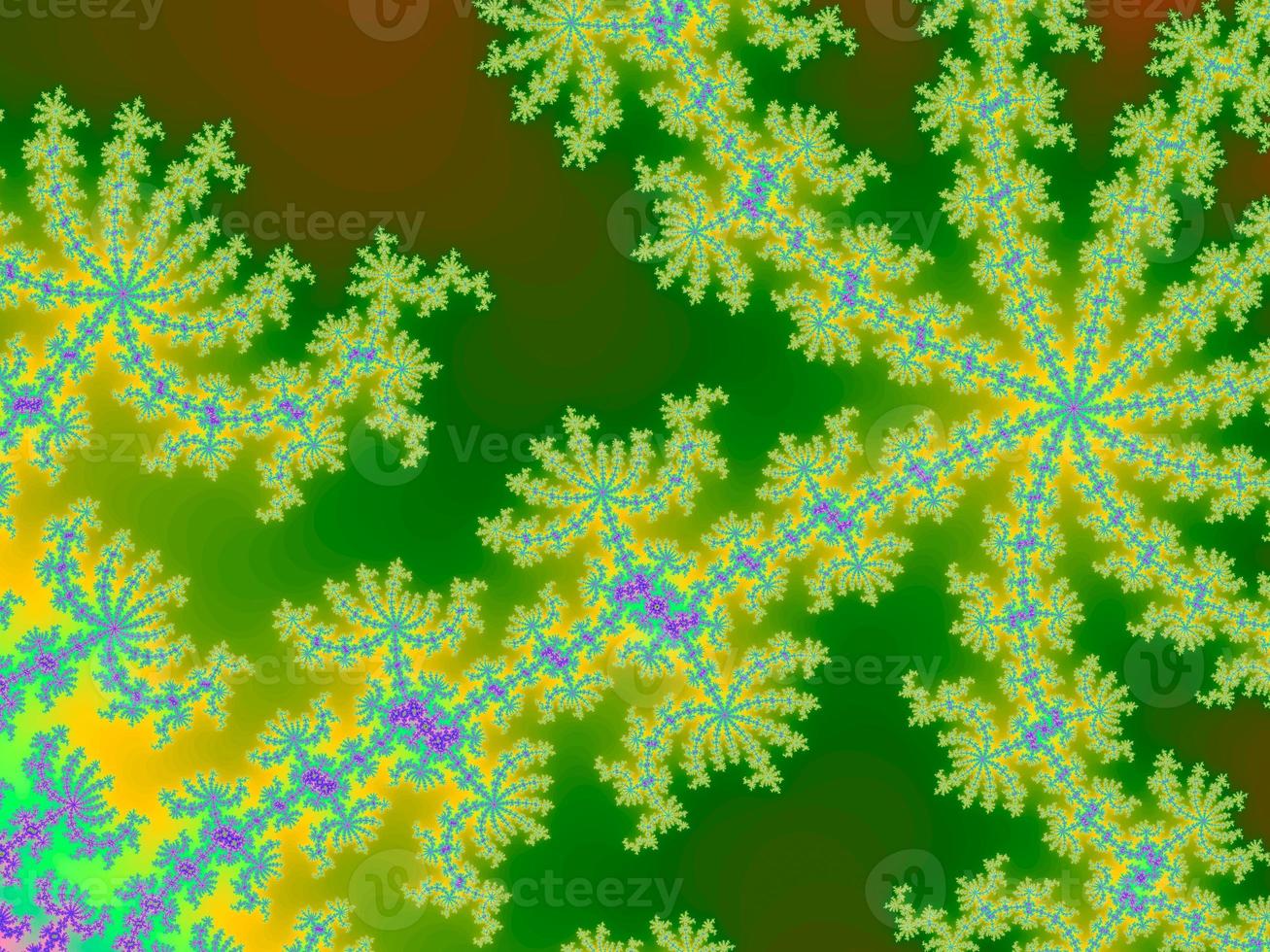 Beautiful fractal zoom into the infinite mathemacial mandelbrot set photo