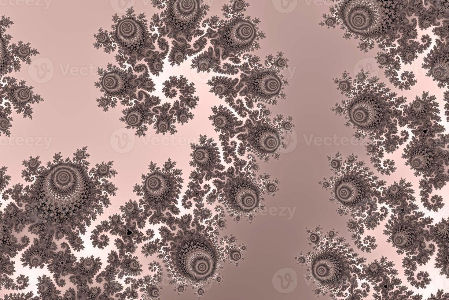 Beautiful zoom into the infinite mathemacial mandelbrot set fractal. photo