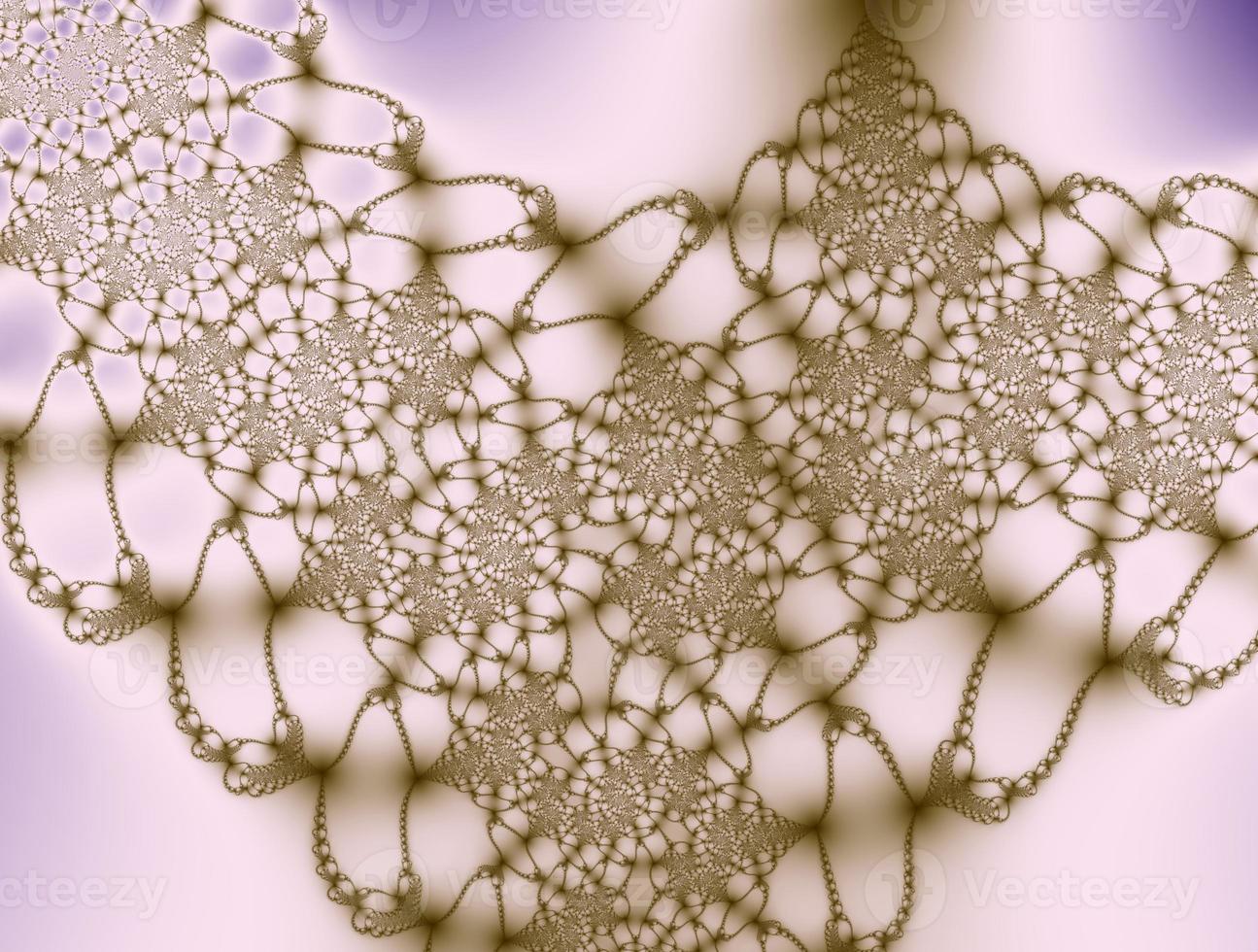 Beautiful zoom into an infinite mathematical fractal set. photo
