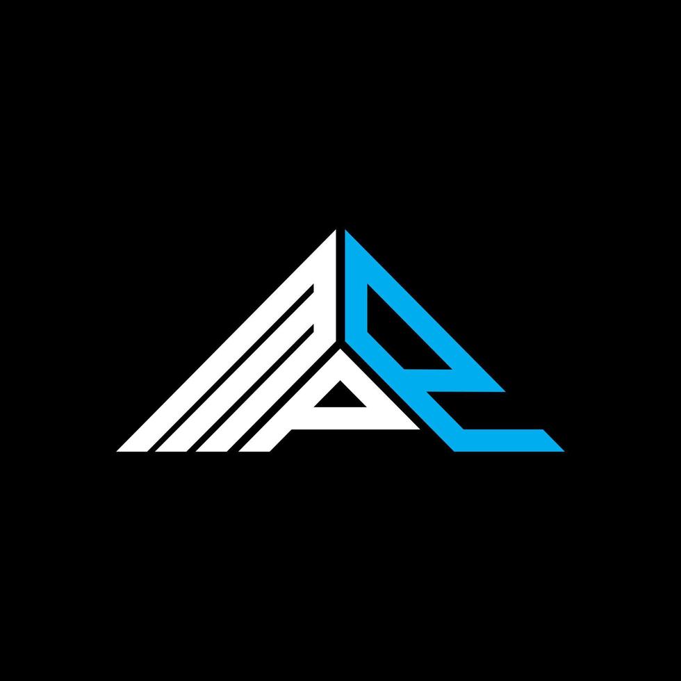 MPP letter logo creative design with vector graphic, MPP simple and modern logo in triangle shape.